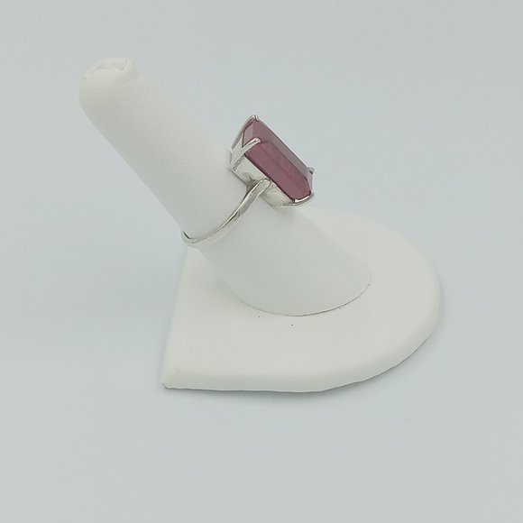 Vintage Sterling Silver Niassa Ruby - Picture 8 of 12